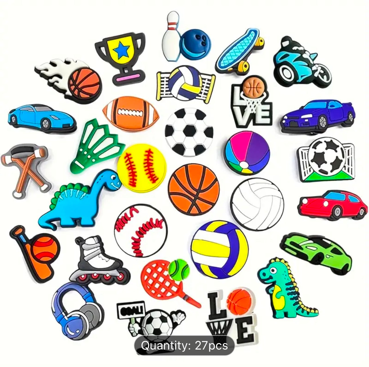 All star charms
